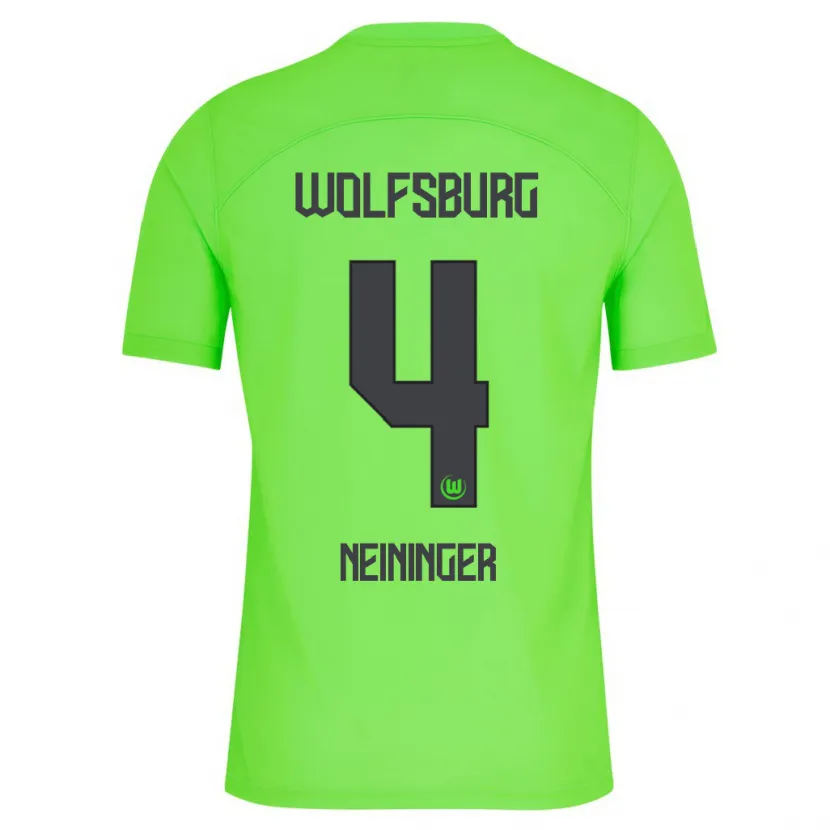 Danxen Niño Camiseta Till Neininger #4 Verde 1ª Equipación 2023/24 La Camisa