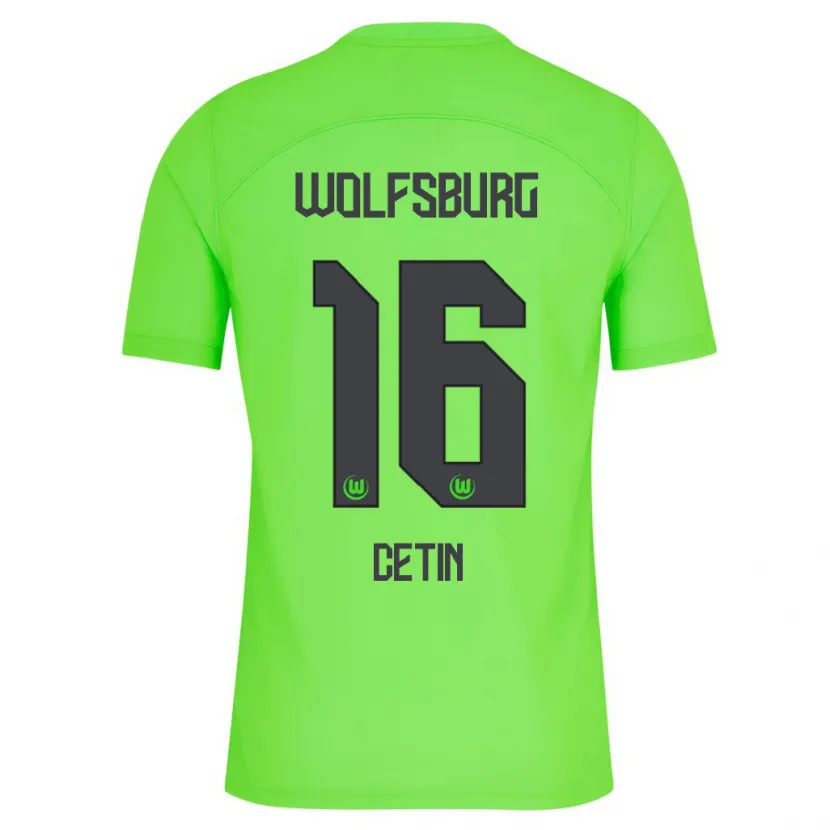 Danxen Niño Camiseta Serkan Cetin #16 Verde 1ª Equipación 2023/24 La Camisa