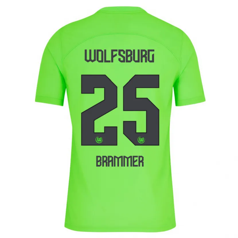 Danxen Niño Camiseta Ole Brammer #25 Verde 1ª Equipación 2023/24 La Camisa