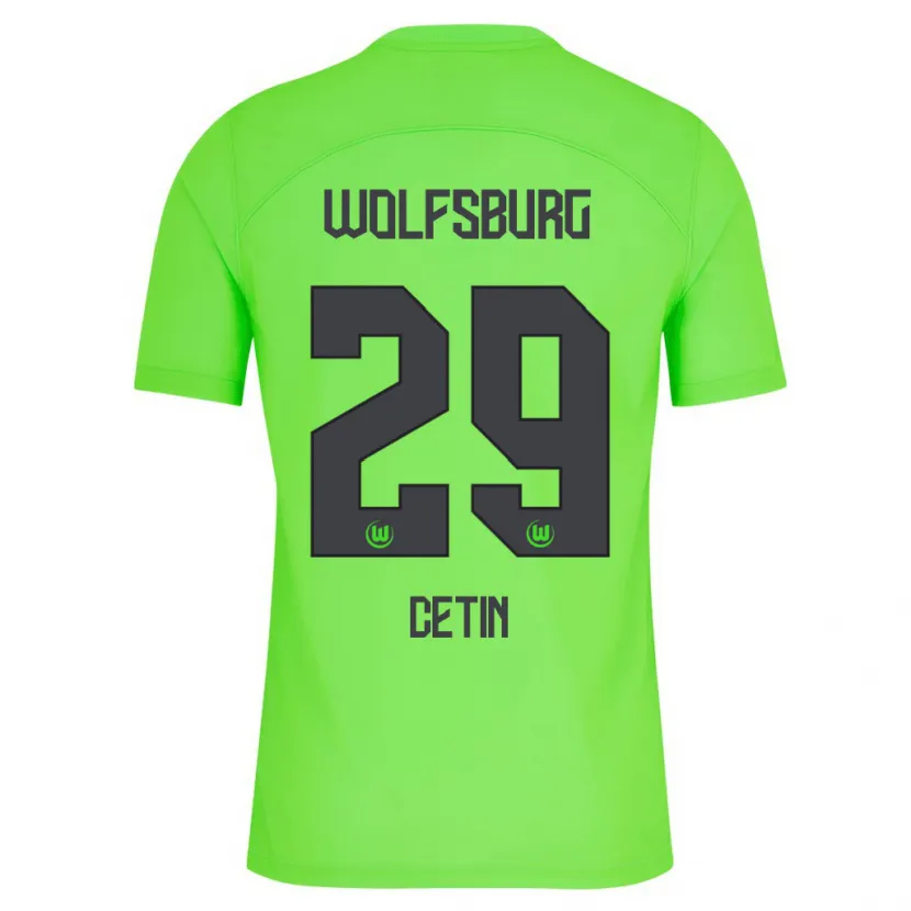 Danxen Niño Camiseta Erkan Cetin #29 Verde 1ª Equipación 2023/24 La Camisa