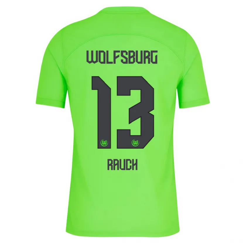 Danxen Niño Camiseta Felicitas Rauch #13 Verde 1ª Equipación 2023/24 La Camisa