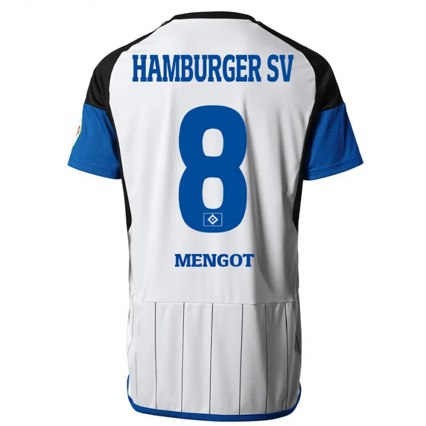 Danxen Niño Camiseta Ayukayoh Mengot #8 Blanco 1ª Equipación 2023/24 La Camisa