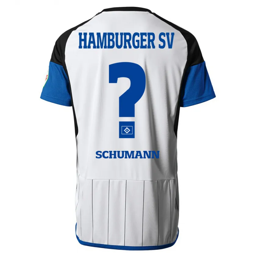 Danxen Niño Camiseta Henri Maximilian Schümann #0 Blanco 1ª Equipación 2023/24 La Camisa