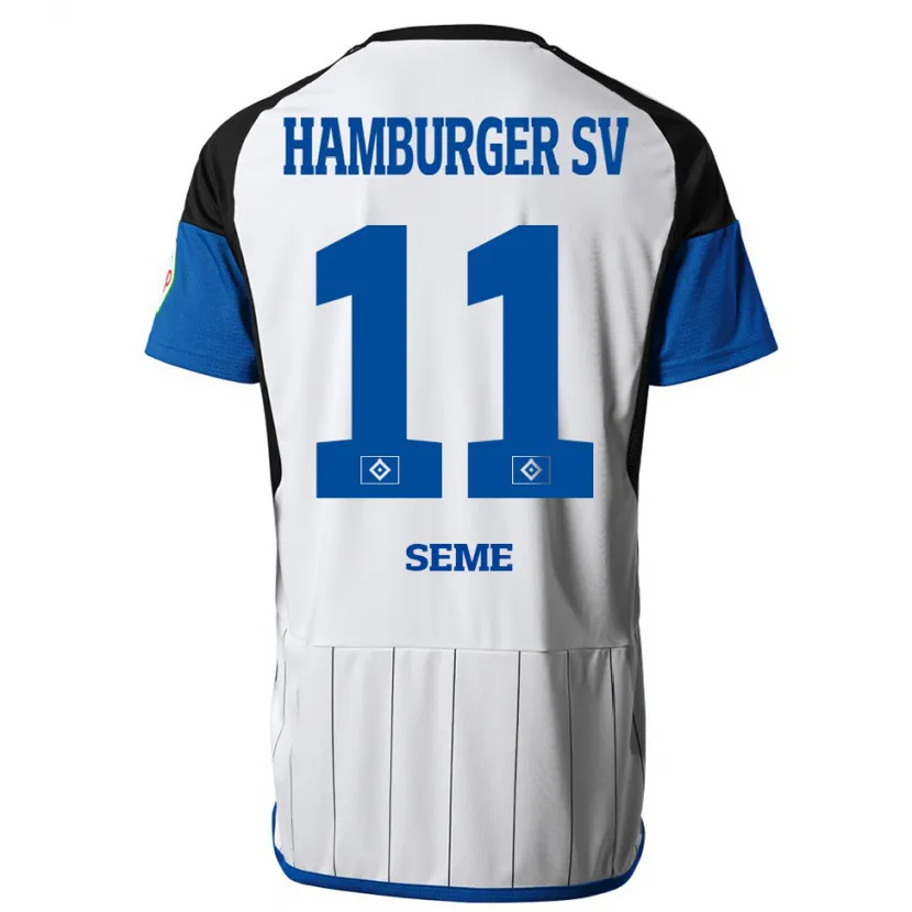 Danxen Niño Camiseta Anna-Katharina Seme #11 Blanco 1ª Equipación 2023/24 La Camisa