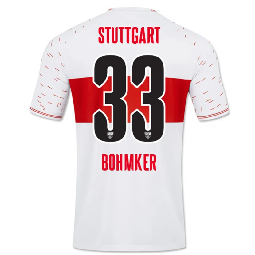 Danxen Niño Camiseta Finn Böhmker #33 Blanco 1ª Equipación 2023/24 La Camisa