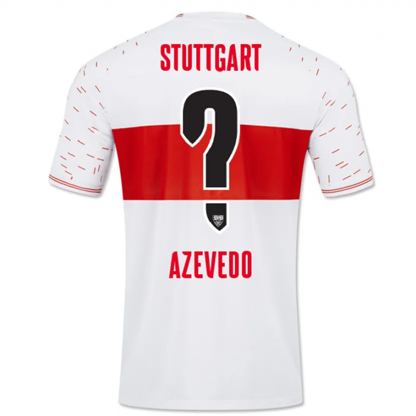 Danxen Niño Camiseta Alexandre Azevedo #0 Blanco 1ª Equipación 2023/24 La Camisa