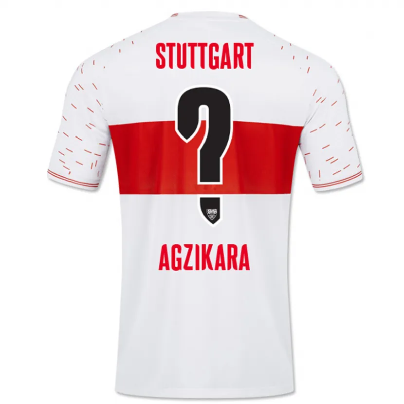 Danxen Niño Camiseta Emirhan Ağzıkara #0 Blanco 1ª Equipación 2023/24 La Camisa