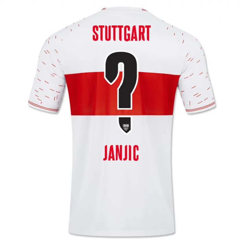 Danxen Niño Camiseta Antonijo Janjic #0 Blanco 1ª Equipación 2023/24 La Camisa