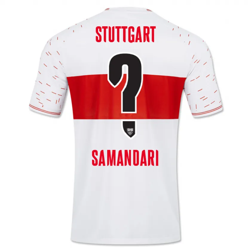 Danxen Niño Camiseta Sohrab Samandari #0 Blanco 1ª Equipación 2023/24 La Camisa