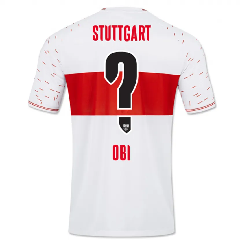 Danxen Niño Camiseta Collin Obi #0 Blanco 1ª Equipación 2023/24 La Camisa