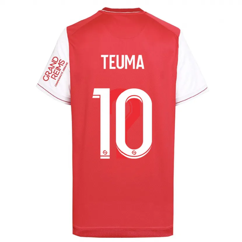 Danxen Niño Camiseta Teddy Teuma #10 Rojo 1ª Equipación 2023/24 La Camisa