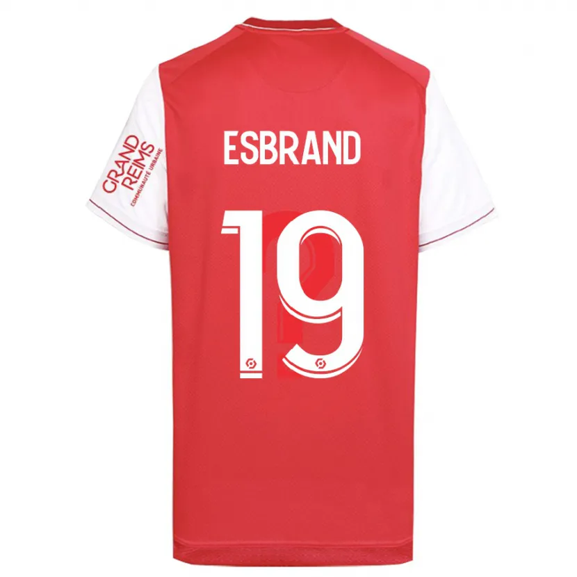 Danxen Niño Camiseta Josh Wilson-Esbrand #19 Rojo 1ª Equipación 2023/24 La Camisa