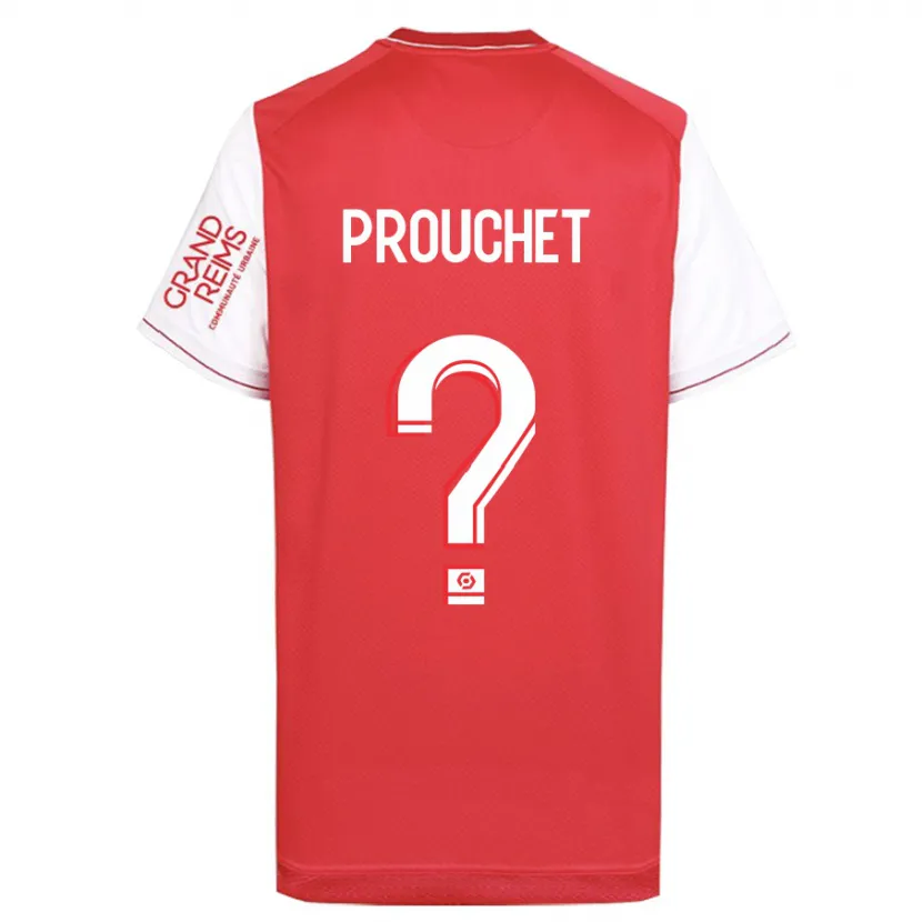 Danxen Niño Camiseta Killian Prouchet #0 Rojo 1ª Equipación 2023/24 La Camisa