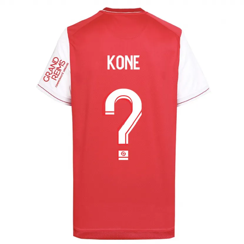 Danxen Niño Camiseta Abdoul Koné #0 Rojo 1ª Equipación 2023/24 La Camisa