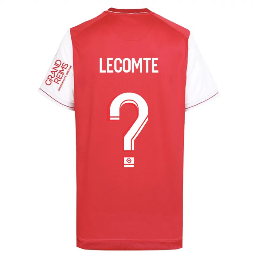 Danxen Niño Camiseta Benjamin Lecomte #0 Rojo 1ª Equipación 2023/24 La Camisa