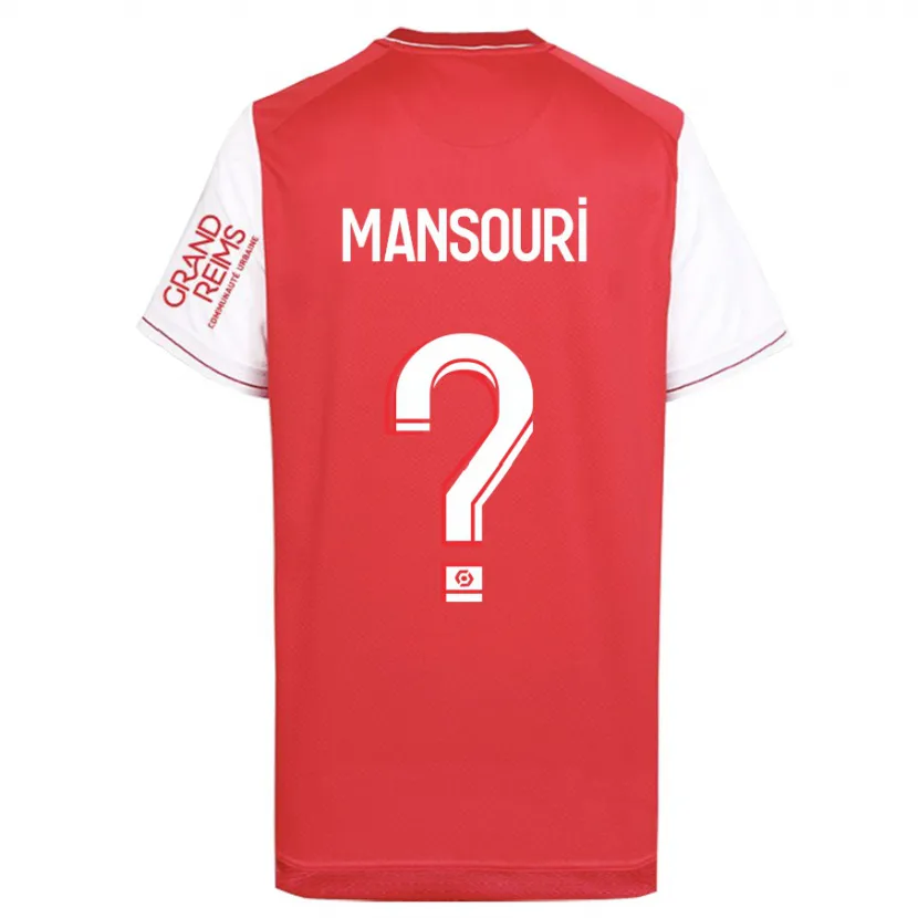 Danxen Niño Camiseta Keryane Mansouri #0 Rojo 1ª Equipación 2023/24 La Camisa