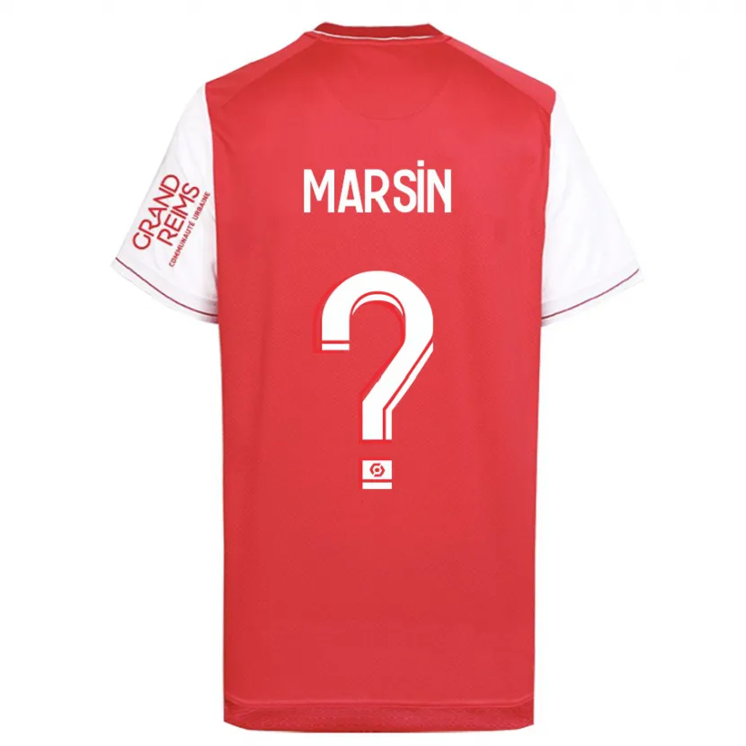 Danxen Niño Camiseta Antonin Marsin #0 Rojo 1ª Equipación 2023/24 La Camisa