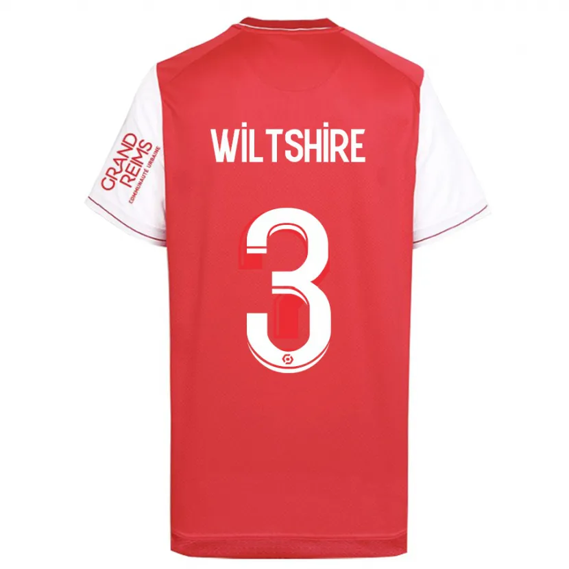 Danxen Niño Camiseta Tiernny Wiltshire #3 Rojo 1ª Equipación 2023/24 La Camisa