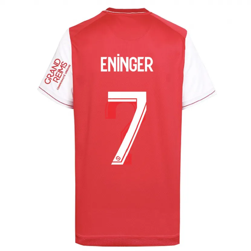 Danxen Niño Camiseta Thelma Eninger #7 Rojo 1ª Equipación 2023/24 La Camisa