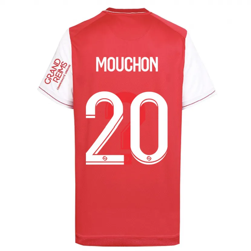 Danxen Niño Camiseta Noemie Mouchon #20 Rojo 1ª Equipación 2023/24 La Camisa