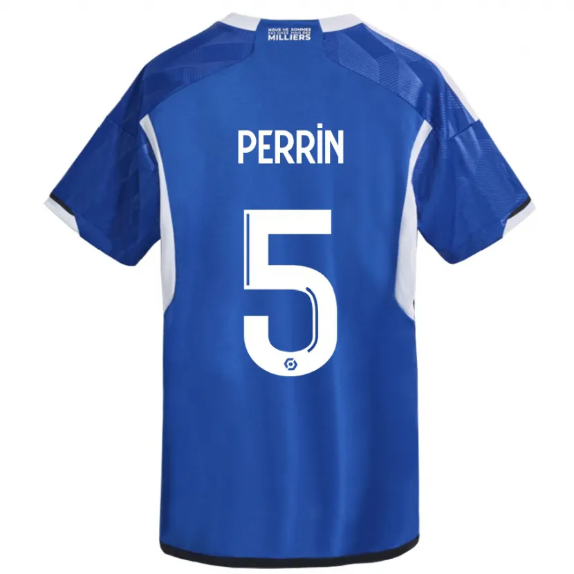 Danxen Niño Camiseta Lucas Perrin #5 Azul 1ª Equipación 2023/24 La Camisa