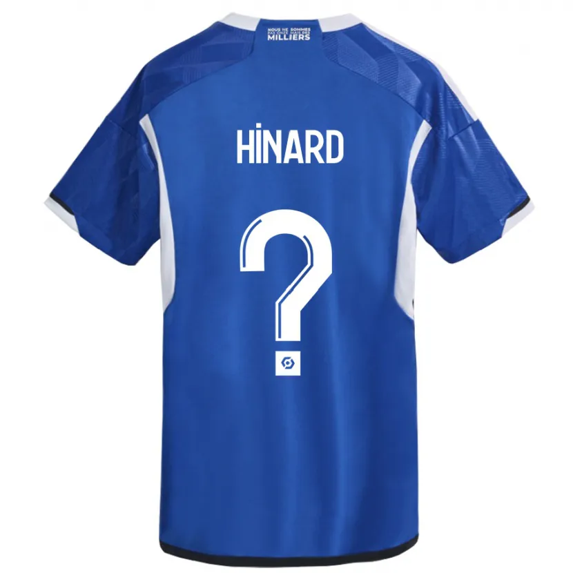 Danxen Niño Camiseta Noa Hinard #0 Azul 1ª Equipación 2023/24 La Camisa