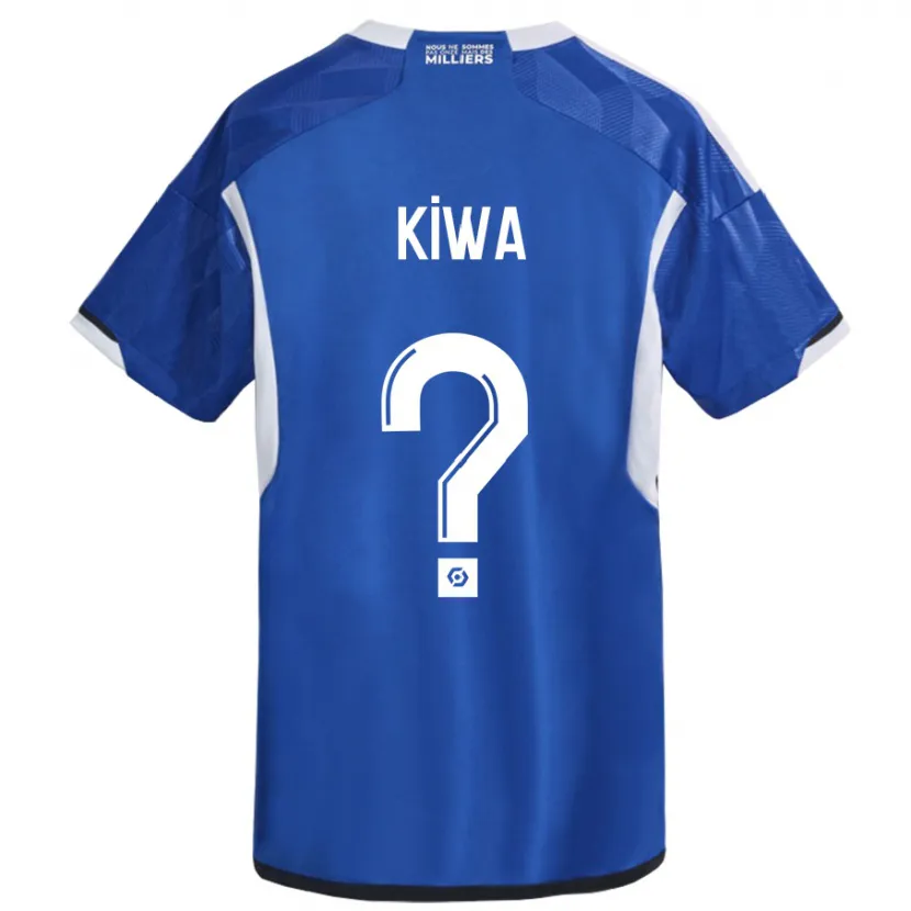 Danxen Niño Camiseta Bradel Kiwa #0 Azul 1ª Equipación 2023/24 La Camisa