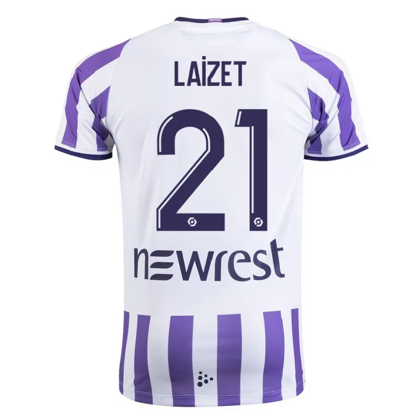 Danxen Niño Camiseta Emma Laizet #21 Blanco 1ª Equipación 2023/24 La Camisa