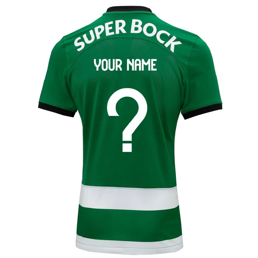 Danxen Niño Camiseta Su Nombre #0 Verde 1ª Equipación 2023/24 La Camisa