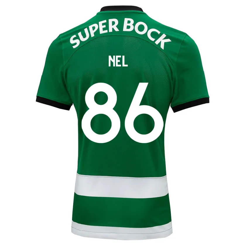 Danxen Niño Camiseta Rafael Nel #86 Verde 1ª Equipación 2023/24 La Camisa