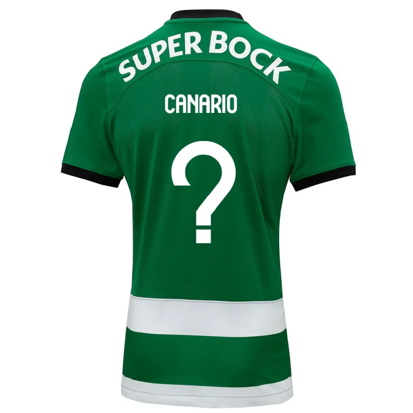 Danxen Niño Camiseta Francisco Canário #0 Verde 1ª Equipación 2023/24 La Camisa