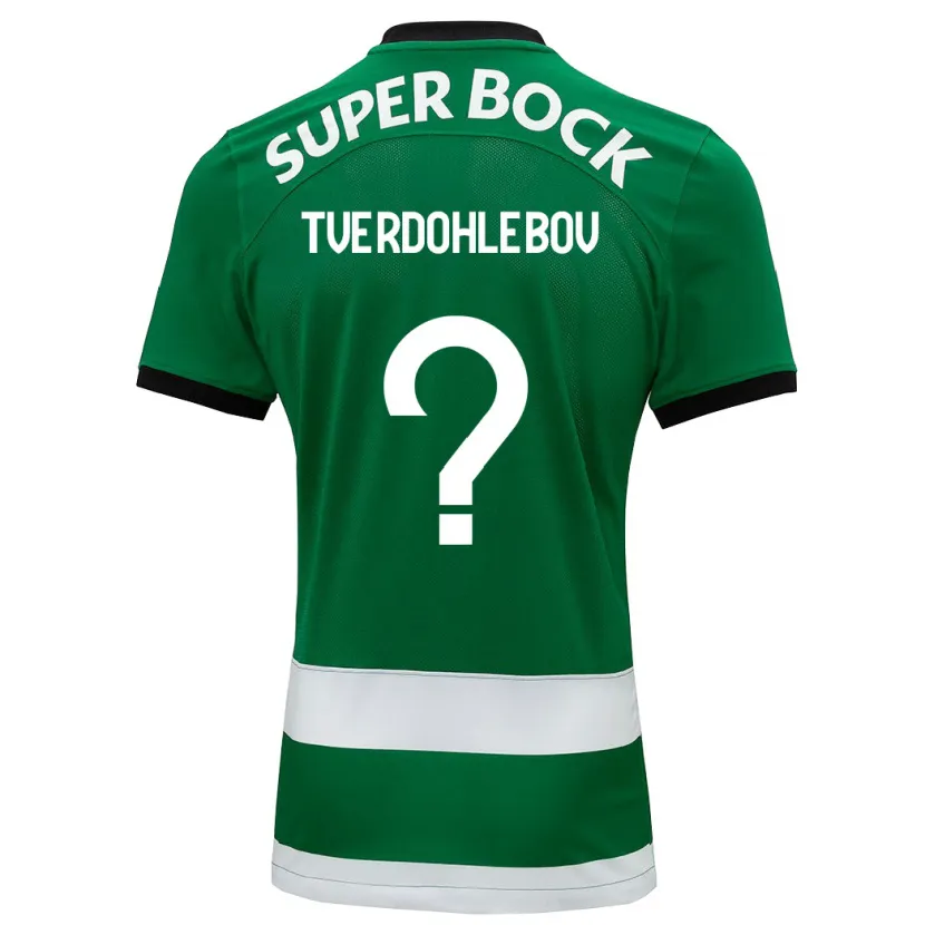 Danxen Niño Camiseta Alex Tverdohlebov #0 Verde 1ª Equipación 2023/24 La Camisa