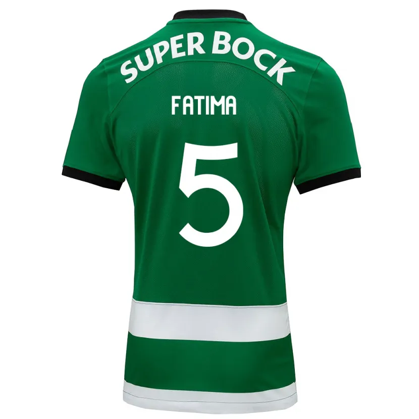 Danxen Niño Camiseta Francisca Fatima Aquino Dutra #5 Verde 1ª Equipación 2023/24 La Camisa