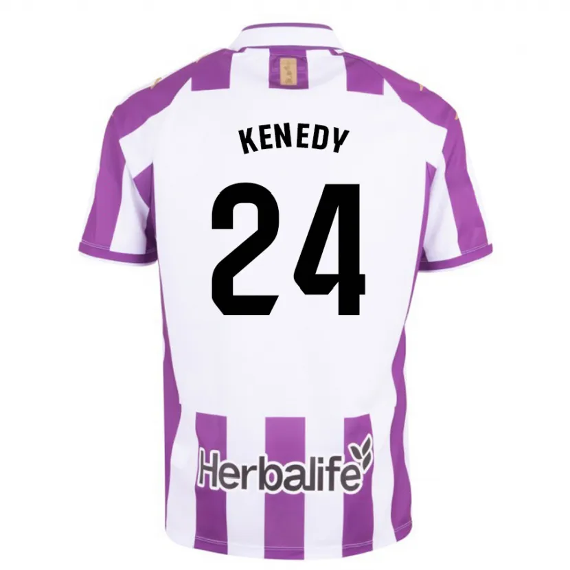 Danxen Niño Camiseta Kenedy #24 Morado 1ª Equipación 2023/24 La Camisa