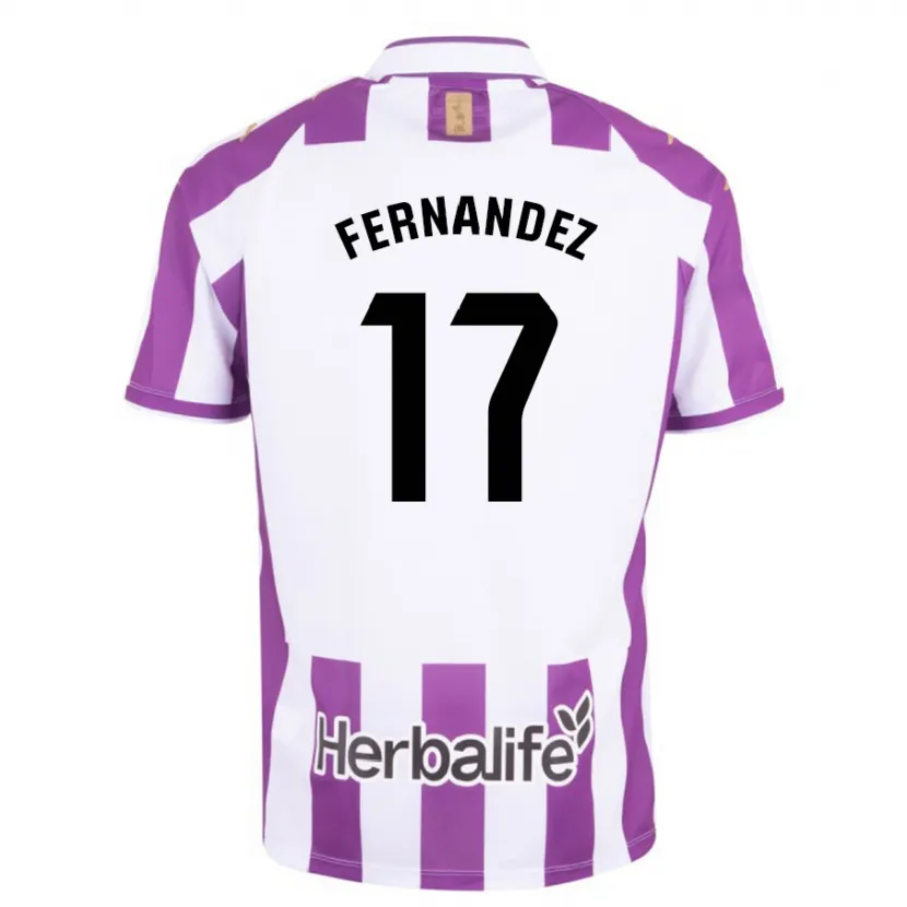 Danxen Niño Camiseta Dani Fernández #17 Morado 1ª Equipación 2023/24 La Camisa