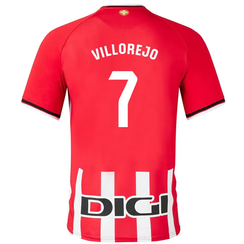 Danxen Niño Camiseta Ardaitz Villorejo #7 Rojo 1ª Equipación 2023/24 La Camisa