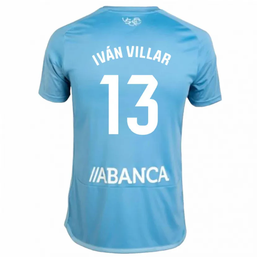 Danxen Niño Camiseta Iván Villar #13 Azul 1ª Equipación 2023/24 La Camisa