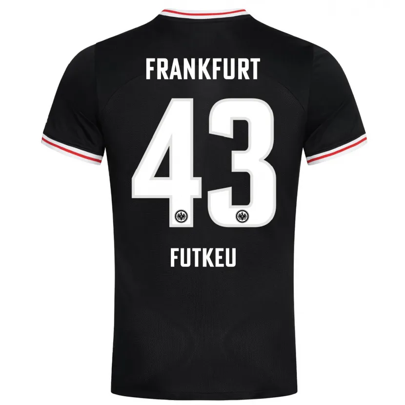 Danxen Niño Camiseta Noel Futkeu #43 Negro 2ª Equipación 2023/24 La Camisa