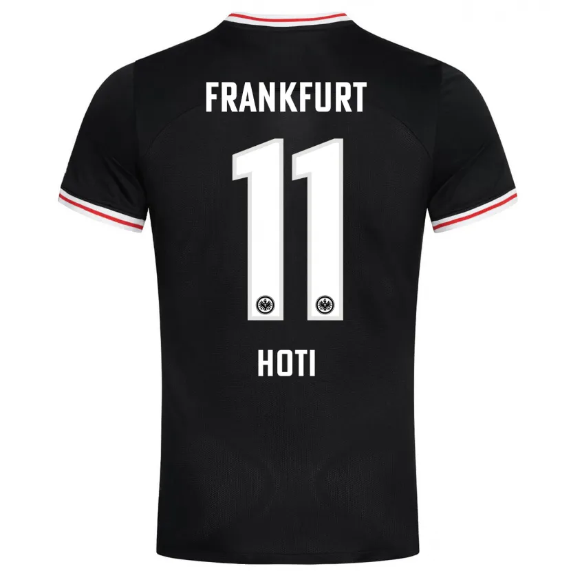 Danxen Niño Camiseta Leart Hoti #11 Negro 2ª Equipación 2023/24 La Camisa