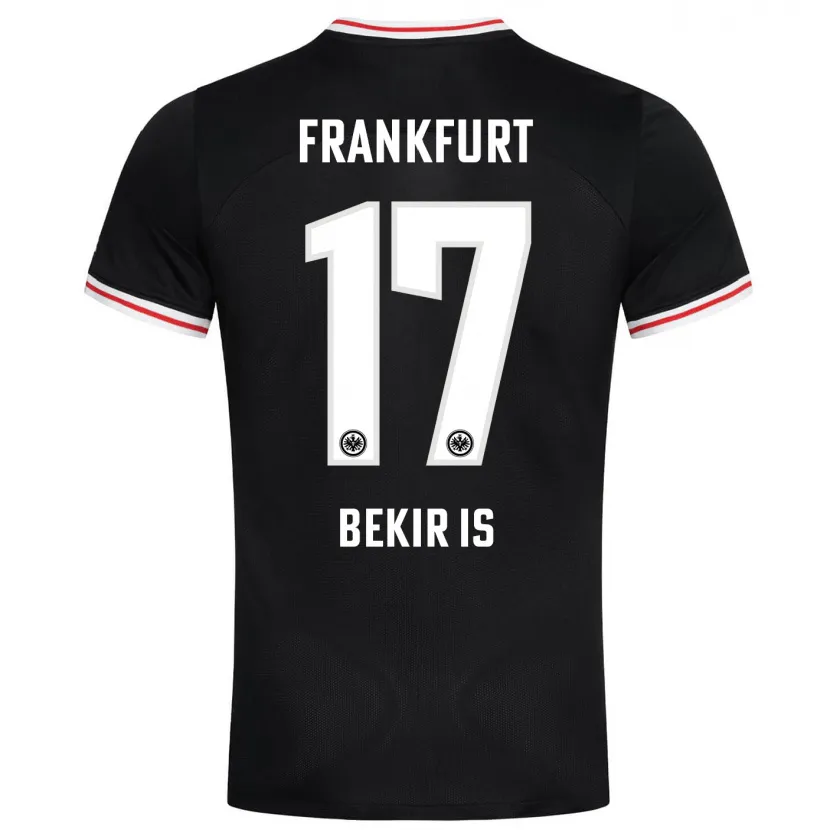 Danxen Niño Camiseta Eba Bekir Is #17 Negro 2ª Equipación 2023/24 La Camisa