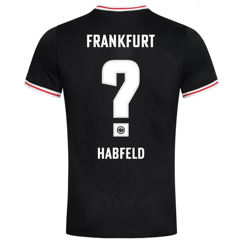 Danxen Niño Camiseta Josef Haßfeld #0 Negro 2ª Equipación 2023/24 La Camisa