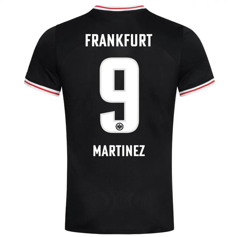 Danxen Niño Camiseta Shekiera Martínez #9 Negro 2ª Equipación 2023/24 La Camisa