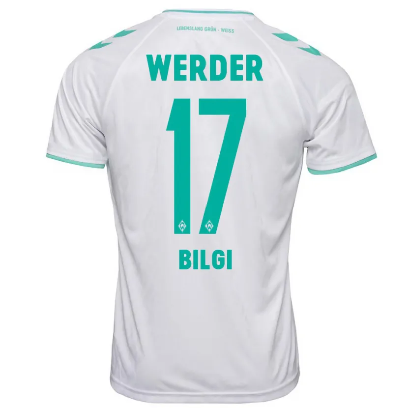 Danxen Niño Camiseta Süleyman Bilgi #17 Blanco 2ª Equipación 2023/24 La Camisa