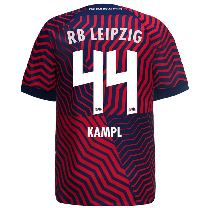 Danxen Niño Camiseta Kevin Kampl #44 Azul Rojo 2ª Equipación 2023/24 La Camisa