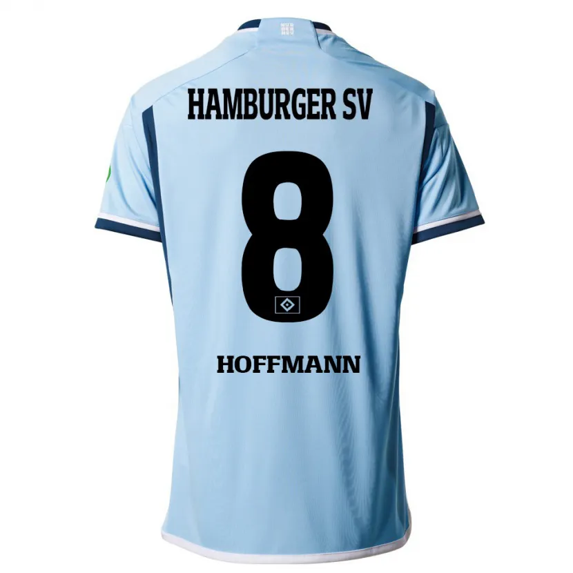 Danxen Niño Camiseta Nick Hoffmann #8 Azul 2ª Equipación 2023/24 La Camisa