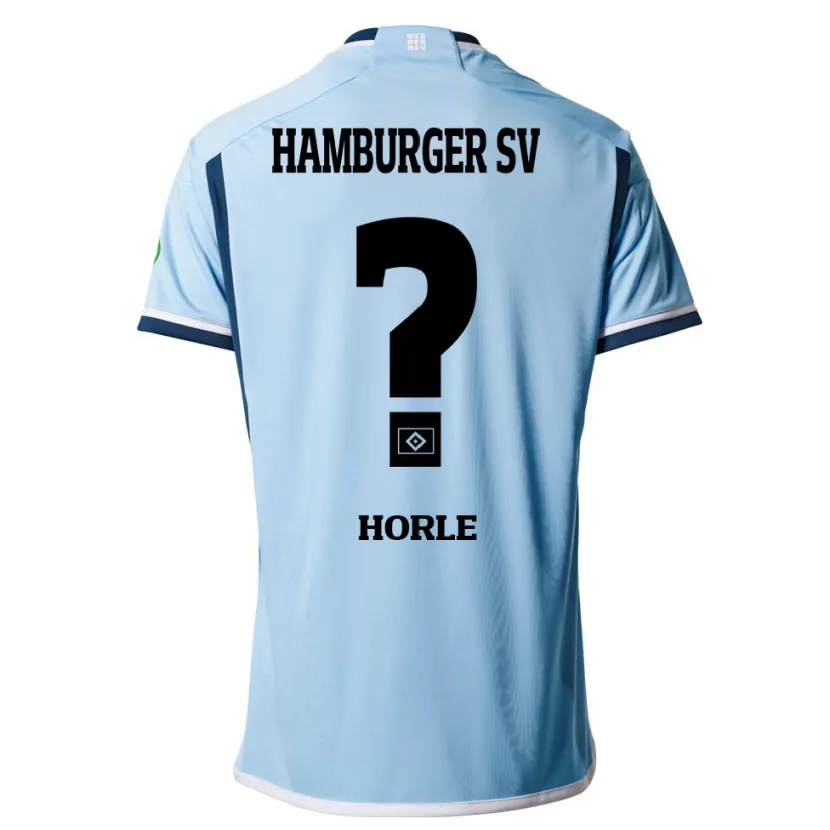 Danxen Niño Camiseta Tim Niclas Hörle #0 Azul 2ª Equipación 2023/24 La Camisa