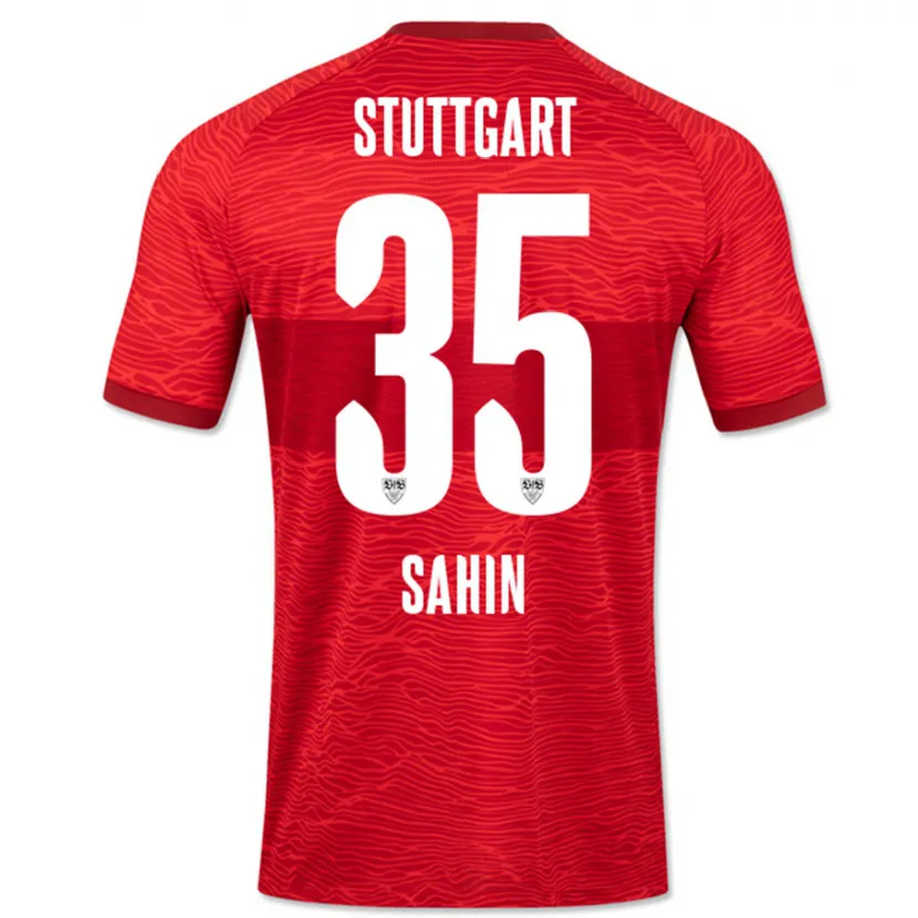 Danxen Niño Camiseta Mehmet Sahin #35 Rojo 2ª Equipación 2023/24 La Camisa