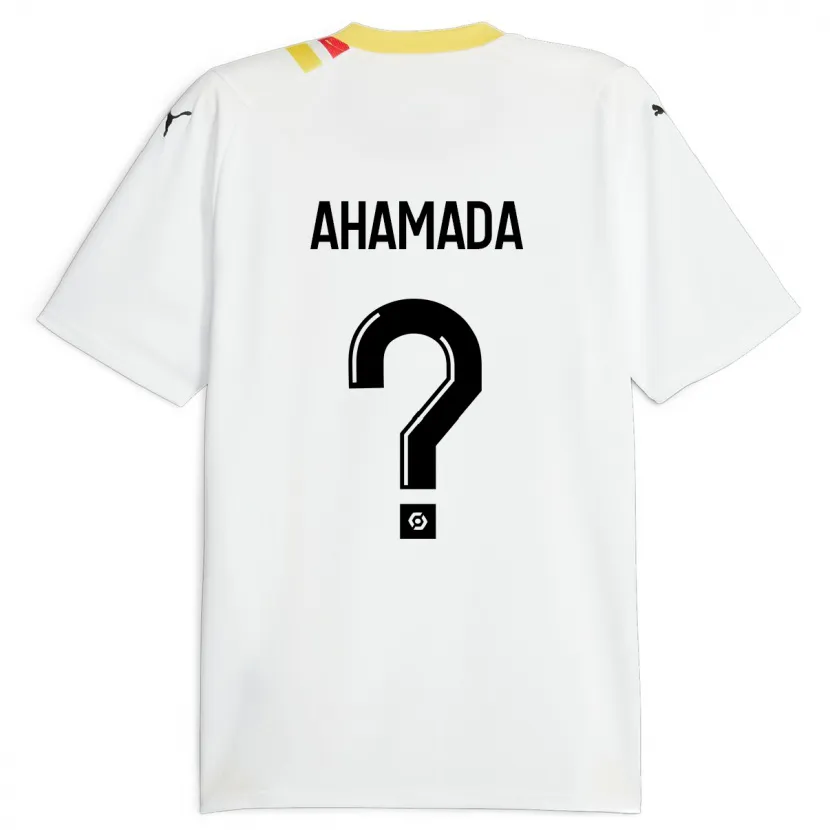 Danxen Niño Camiseta Nelson Ahamada #0 Negro 2ª Equipación 2023/24 La Camisa