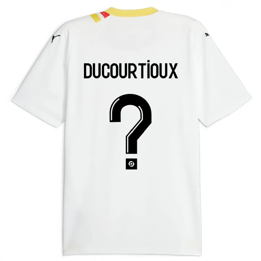 Danxen Niño Camiseta Ilan Ducourtioux #0 Negro 2ª Equipación 2023/24 La Camisa