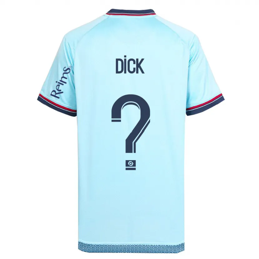 Danxen Niño Camiseta Livingstone Dick #0 Cielo Azul 2ª Equipación 2023/24 La Camisa